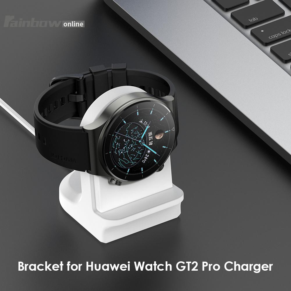 Đế Sạc Bằng Silicon Chống Mưa Chuyên Nghiệp Cho Đồng Hồ Thông Minh Huawei Watch Gt2 Pro