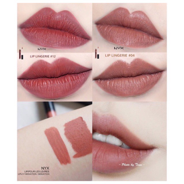 NYX - Son Kem Lỳ Nyx Lingerie Liquid Lipsticks 4ml