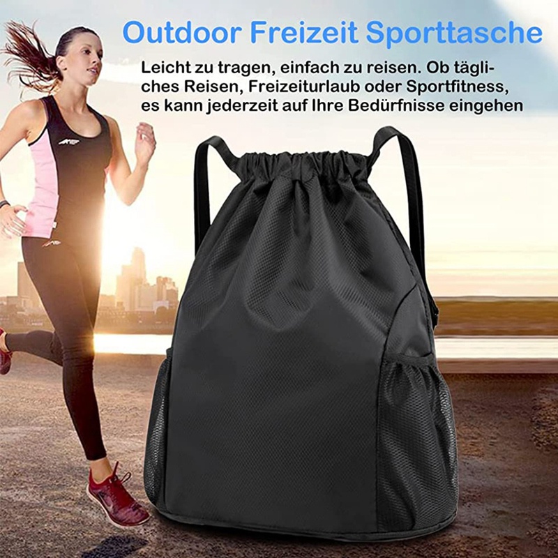 Túi Đựng Đồ Tập Gym/Thể Thao Chống Thấm Nước Có Khóa Kéo Tiện Dụng