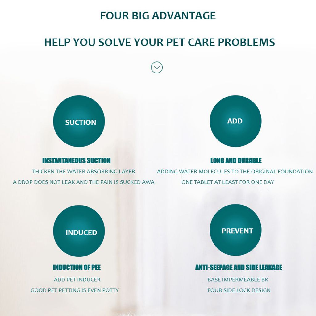 Thảm lót chống trượt thấm nước có thể giặt sạch và tái sử dụng cho cún cưng