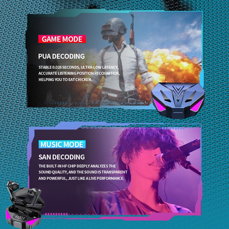 Tai nghe không dây chính hãng thể thao bluetooth nhét ko dây  super bass, comic nút nhét tai nhet tai Tai nghe gaming, the thao hot thời trang caocấp audio chum tai TWS true wireless bluetooth earpods headphone