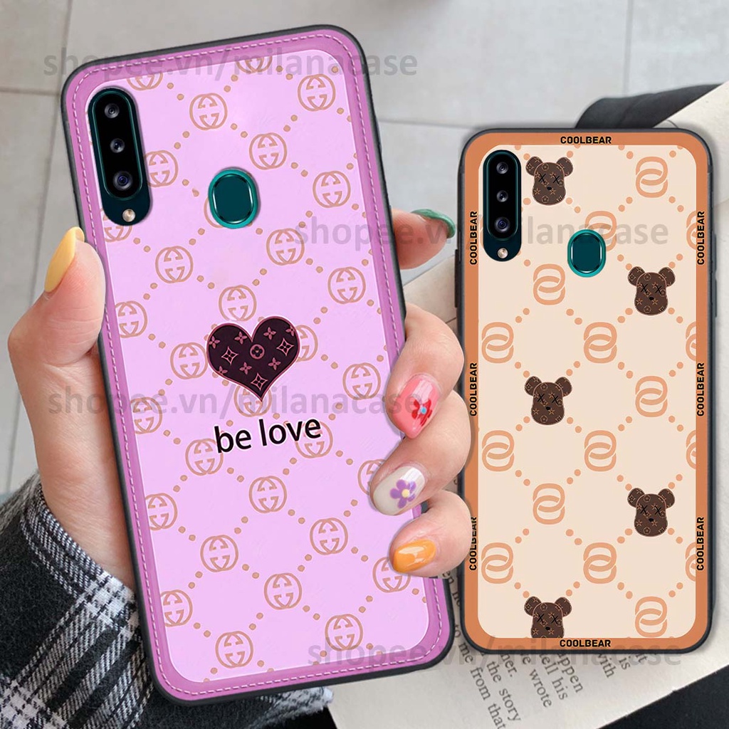 Ốp Samsung A20s hình trái tim be love tình yêu siêu đẹp, cá tính, thời trang
