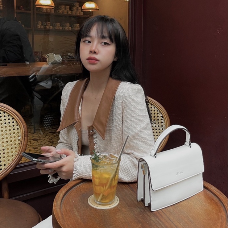 Túi nữ đeo chéo phong cách tiểu thư SEEME Lenny Bag