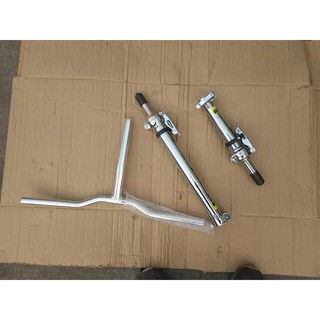 Bộ càng gập, gập cọc yên, chế xe scooter, chế cháo xe cho trẻ em, xe gập để cốp ô tô