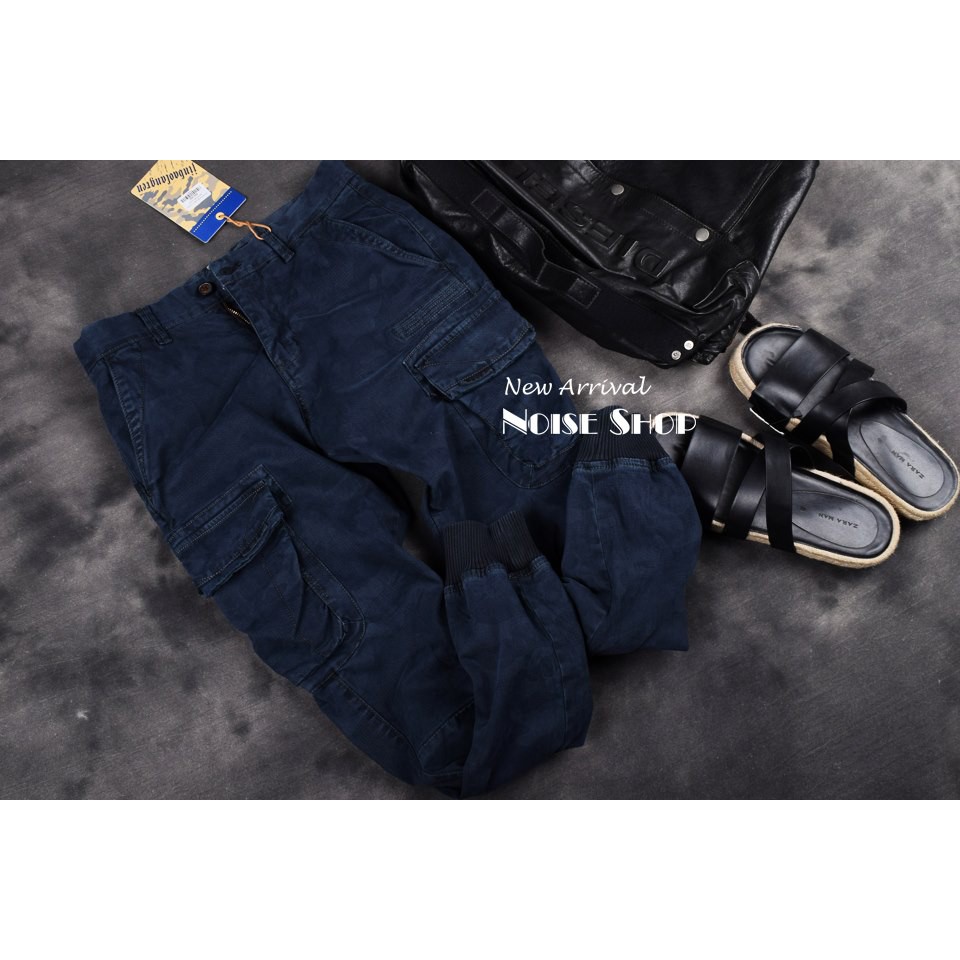 Quần Jogger Kaki Túi Hộp