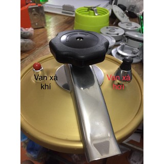 Van xả khí áp nồi áp suất đun ga 9mm 100kPa