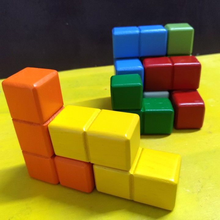 Đồ chơi thách thức thông minh, RUBIK 3X3 gỗ, đồ chơi giáo dục cho bé, đồ chơi Winwintoys