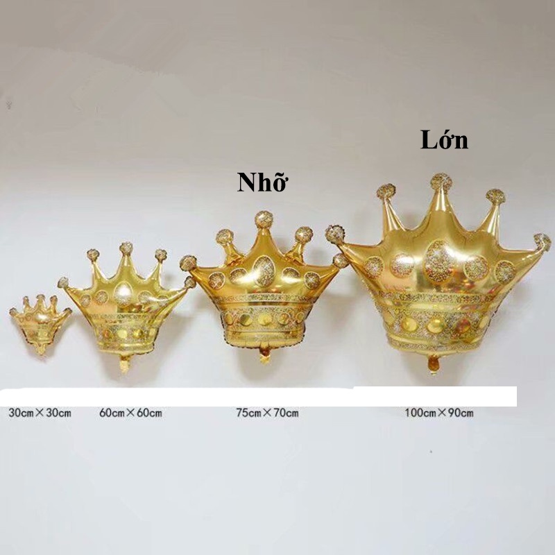 Bóng vương miện siêu to khổng lồ trang trí sinh nhật , thôi nôi