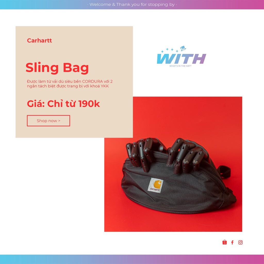 Túi đeo chéo Carhartt