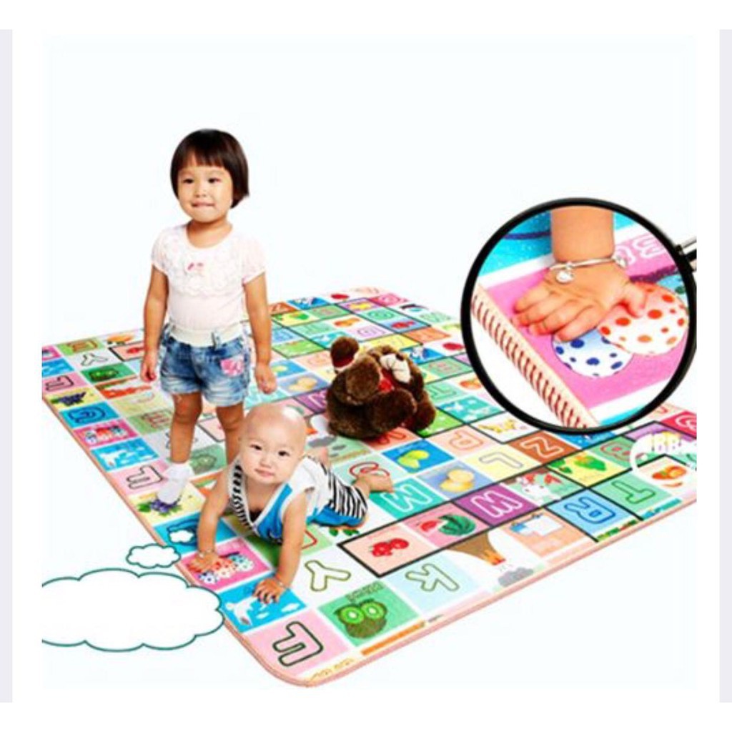 THẢM CHƠI 2 MẶT MABOSHI BABY 1,8Mx2M a2