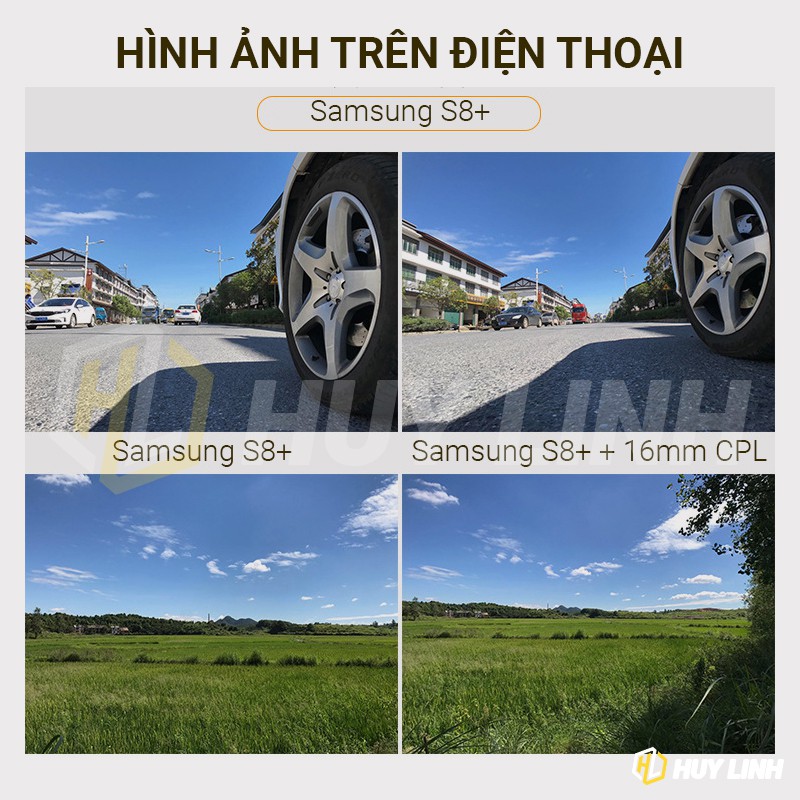 Lens ống kính góc rộng Pholes 16mm HD 4K - Kèm kính phân cực CPL