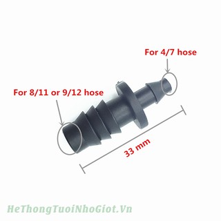 Bộ đôi cút giảm ống 10mm xuống ống tưới 6mm
