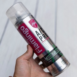 Bình xịt điều hoà ô tô bọt khử mùi làm sạch, xịt khử mùi điều hoà dàn lạnh, vệ sinh dàn máy lạnh ô tô Flamingo 500ml