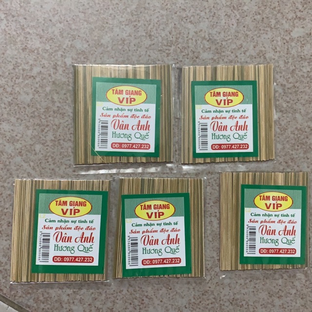 Combo 5 gói tăm VIP vân anh