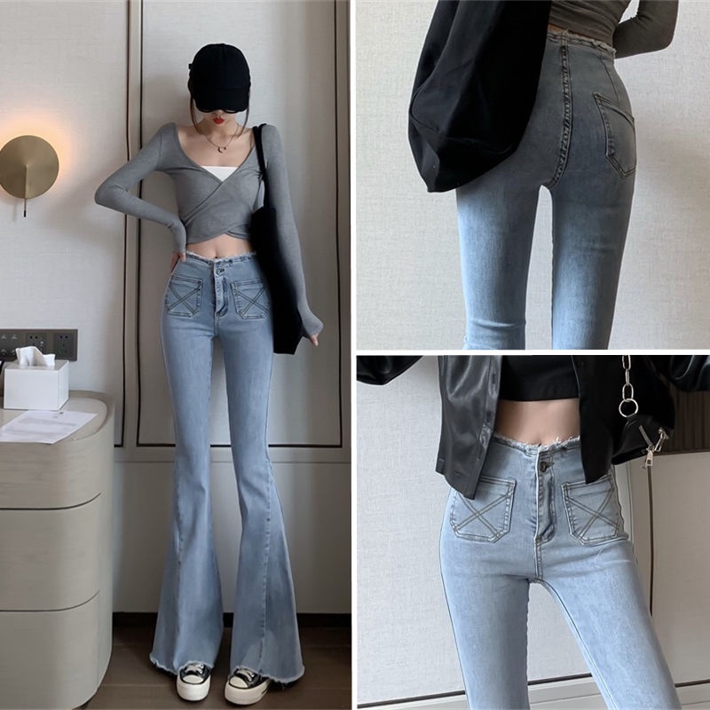 New fashion high waisted women's jeans