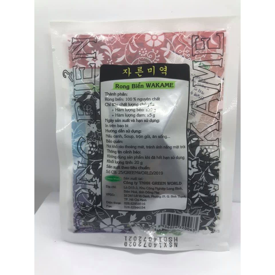 Rong Biển Wakame Nấu Canh Soup