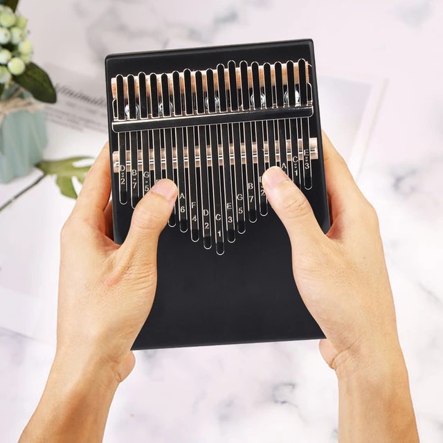 Đàn kalimba 17 phím màu Đen Vâu chỉ có tại shopee