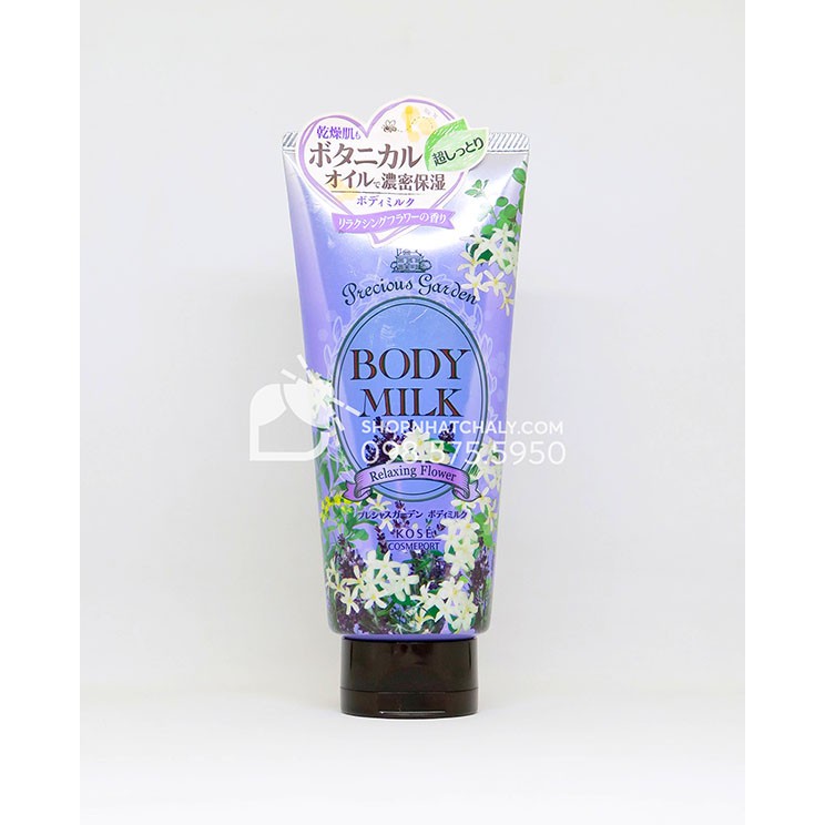 Sữa dưỡng thể Kose Body Milk Precious Garden. Dưỡng thể nước hoa siêu thơm siêu hot. Mẫu mới vừa về