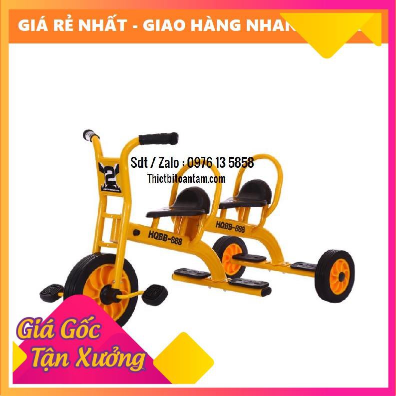 ( giá rẻ nhất )  Xe đạp 2 chỗ ngồi cho bé tập đi giá tốt