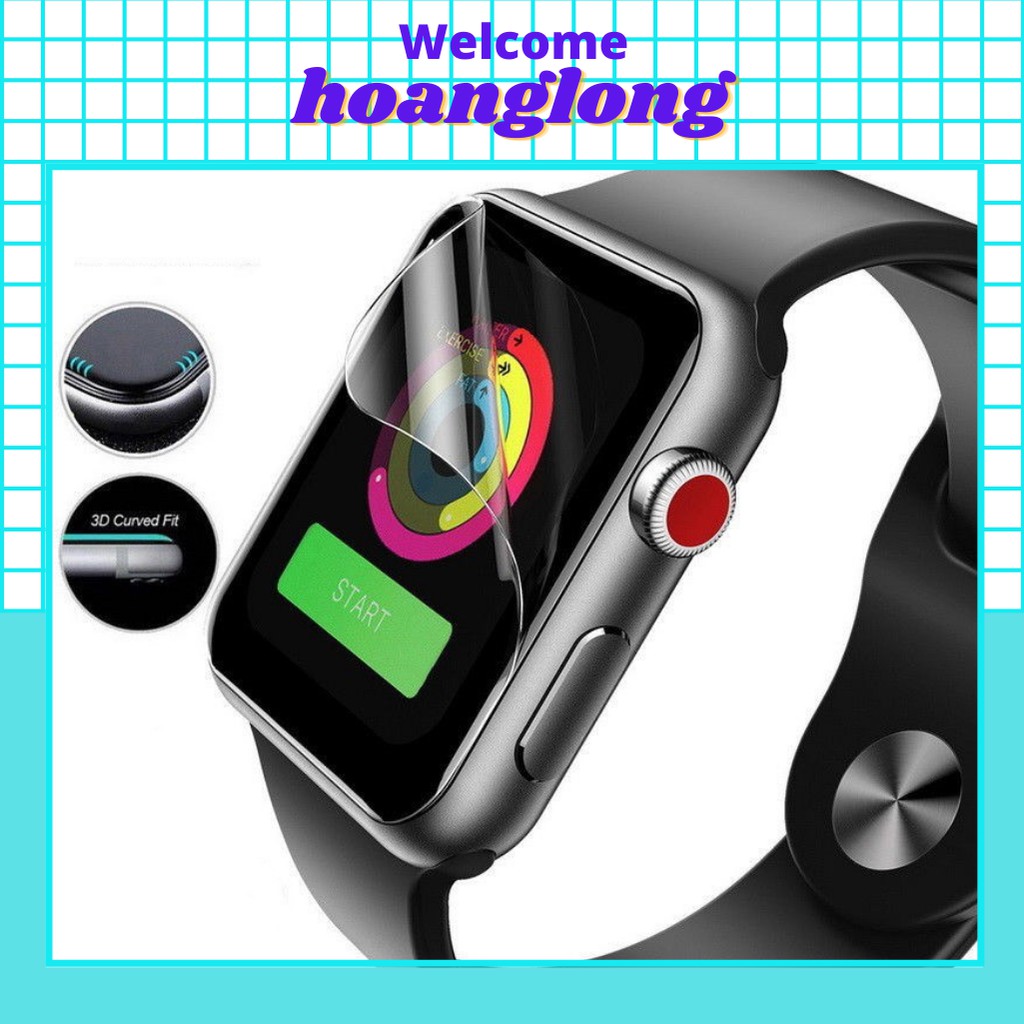 Miếng dán màn hình bảo vệ cho đồng hồ thông minh Apple Watch Series 5 / 4 / 3 / 2 / 1