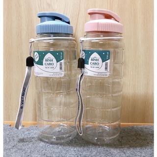Bình nước kẻ caro việt nhật 750ml 0098