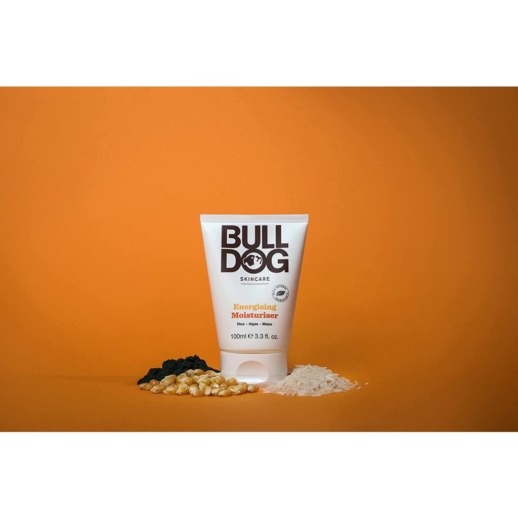 Kem dưỡng ẩm da mặt Bulldog Energizing Moisturiser – 100ml | Kem Dưỡng Ẩm Nam Dành cho Da Khô