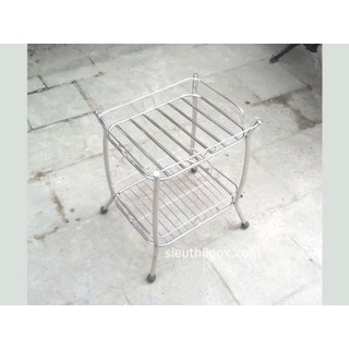 Kệ để nồi cơm vuông inox 304