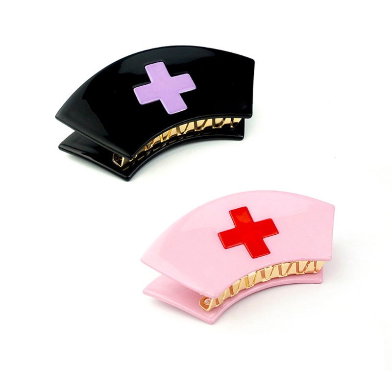 Kẹp Tóc Càng Cua Bằng Acrylic Phong Cách Lolita Nhật Bản