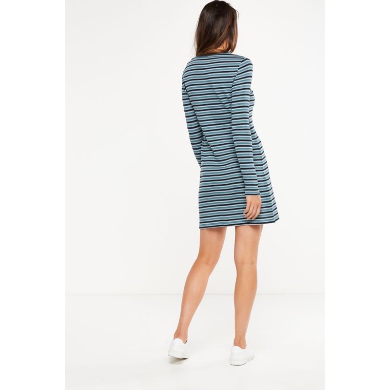ĐẦM THUN LEN DÀI TAY hiệu COTTON ON