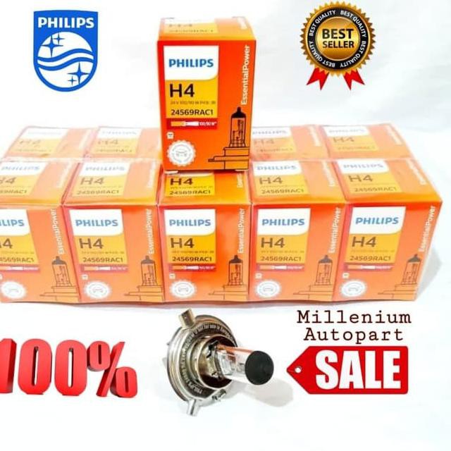 PHILIPS Bóng Đèn Philip Halogen H4 60 / / / 100 7wf