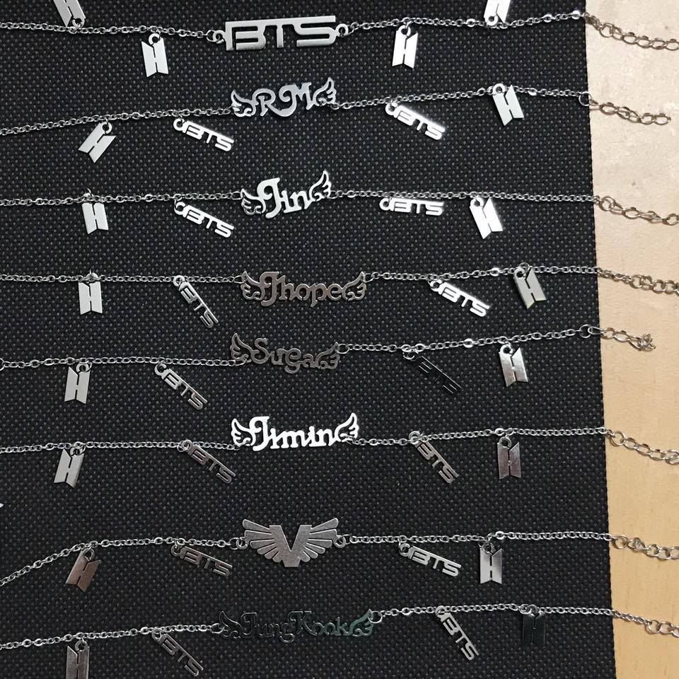 Lắc tay Bangtanboy inox không rỉkhohangkpop