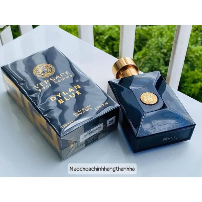 Nước Hoa Nam Versace Pour Homme Dylan Blue 100ml tester, fullseal