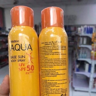 Xịt chống nắng aqua mistine Thái Lan