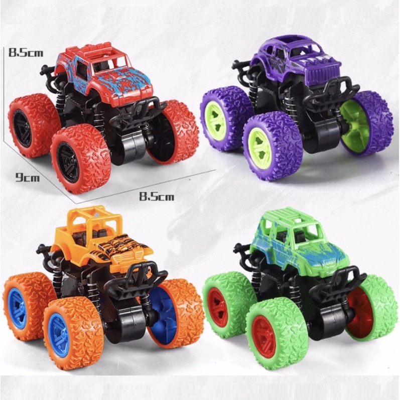Xe Ô Tô Đồ Chơi Quán Tính Chạy Đà Cho Bé, Đồ Chơi Xe Địa Hình Lò Xo Chạy Đà Cực Mạnh vs Siêu Bền Cho Bé…