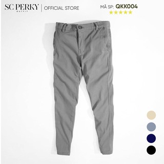 Quần Kaki Basic QKK004 - Chất liệu vải cao cấp - Lịch lãm & Sang Trọng - SC Perky Outfit
