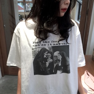 Áo phông hình unisex   ( ẢNH THẬT SHOP CHỤP )