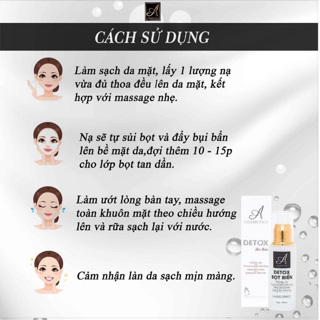 Detox Bọt Biển Làm Sạch Da Phương Anh A COSMETICS [CHÍNH HÃNG 💯] | BigBuy360 - bigbuy360.vn