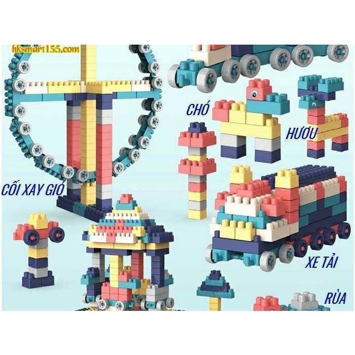 BỘ ĐỒ CHƠI LẮP GHÉP LEGO 520 CHI TIẾT