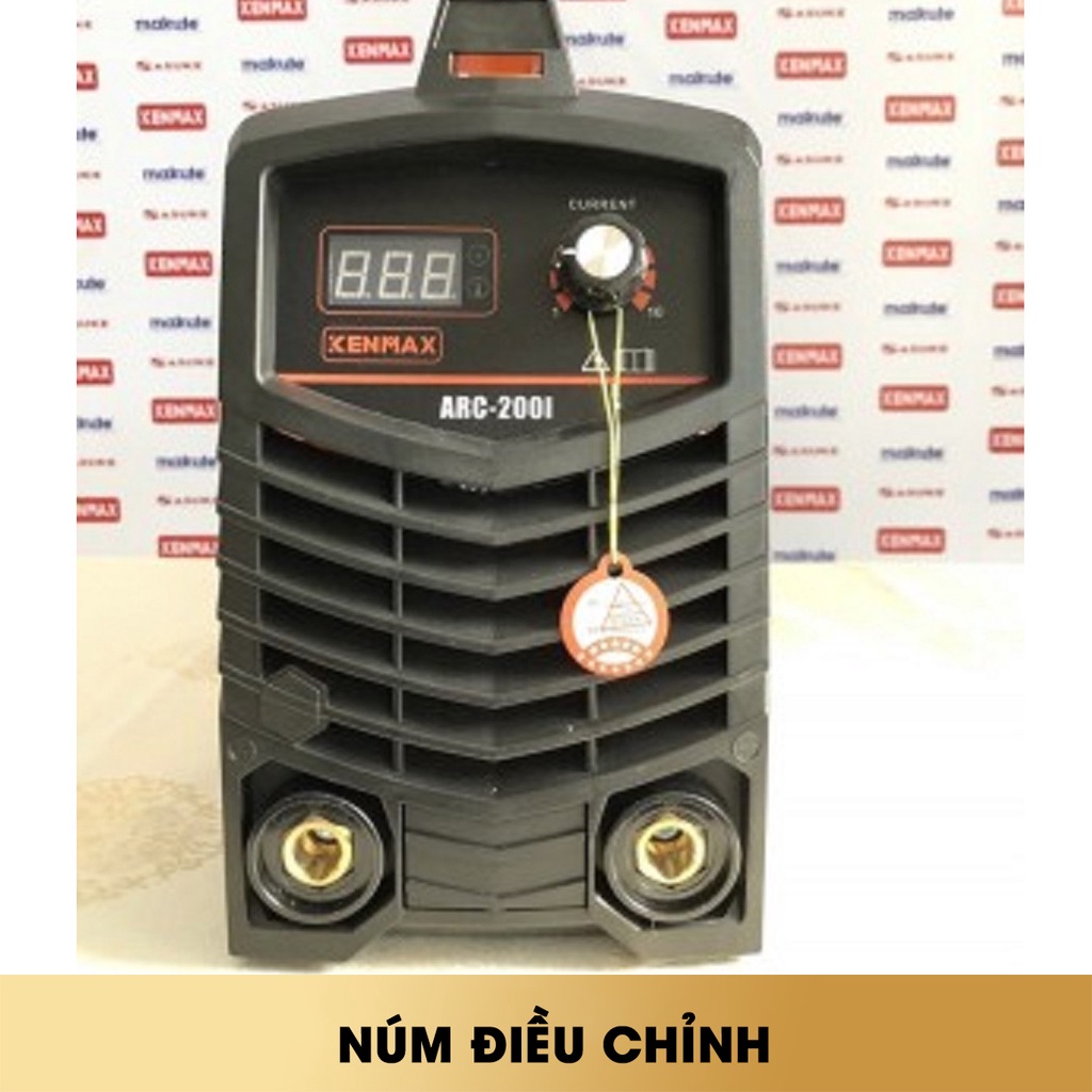 Máy hàn điện tử KENMAX ARC-200I dòng hàn: 20A - 200A hàn sắt và các vật liệu mỏng - MOSACO