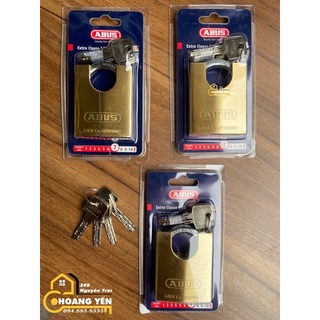[Hỏa tốc HN] Ổ Khóa Abus 75CS/60 chìa vi tính EC chống dò, Khóa Chống Cắt bằng kìm công lực
