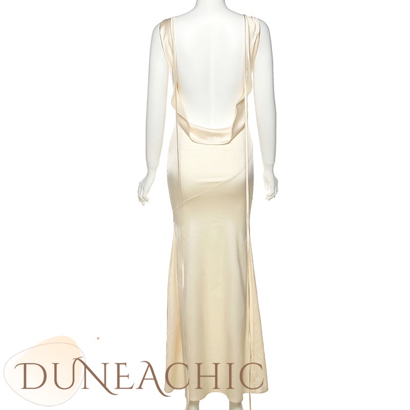 Đầm dự tiệc DUNEA hai dây hở lưng quyến rũ cho nữ