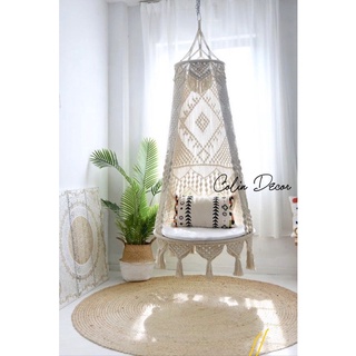 Xích đu treo trần quý tộc trang trí docer homestay, khách sạn sang trọng