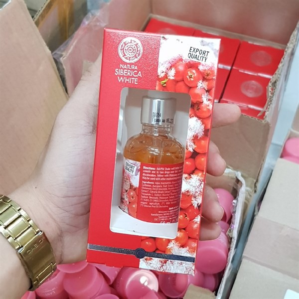 [012987 - auth] Tinh chất trắng da Natura Siberica Whitening & Wild Berries Face Serum