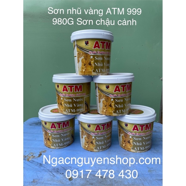 Sơn nhũ vàng ATM 980g