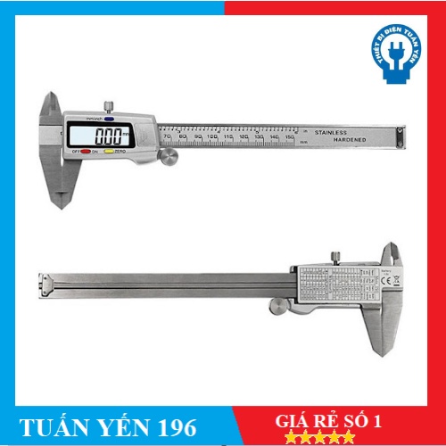 Thước kẹp điện tử thép không gỉ 150mm