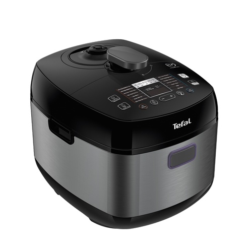 Nồi áp suất Tefal EPC – Smart Pro Multicooker CY625868 5L - 22 chương trình nấu - An toàn tối đa - Hàng Chính Hãng