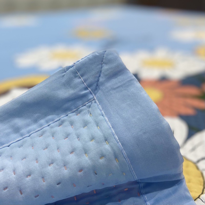 Chăn / mền hè cotton dập thoáng khí  kt 2m x 2m3 , dập thông hơi dành riêng cho mùa hè