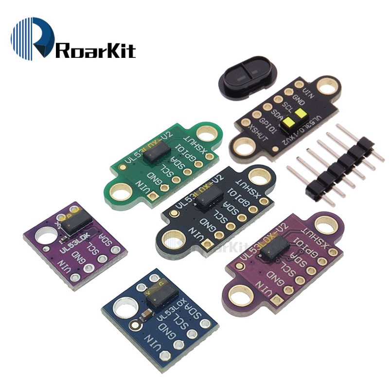 Mô đun khoảng cách VL53L0X / VL53L1X STM32 (ToF) laser cảm biến chuyển đổi 940nm GY-VL53L0XV2 I2C IIC dành cho Arduino