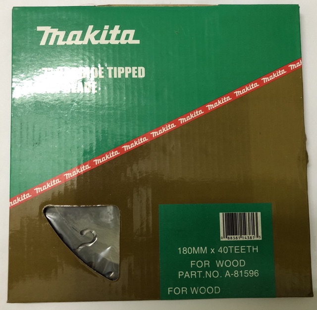 Lưỡi Cắt Gỗ Makita phi 180