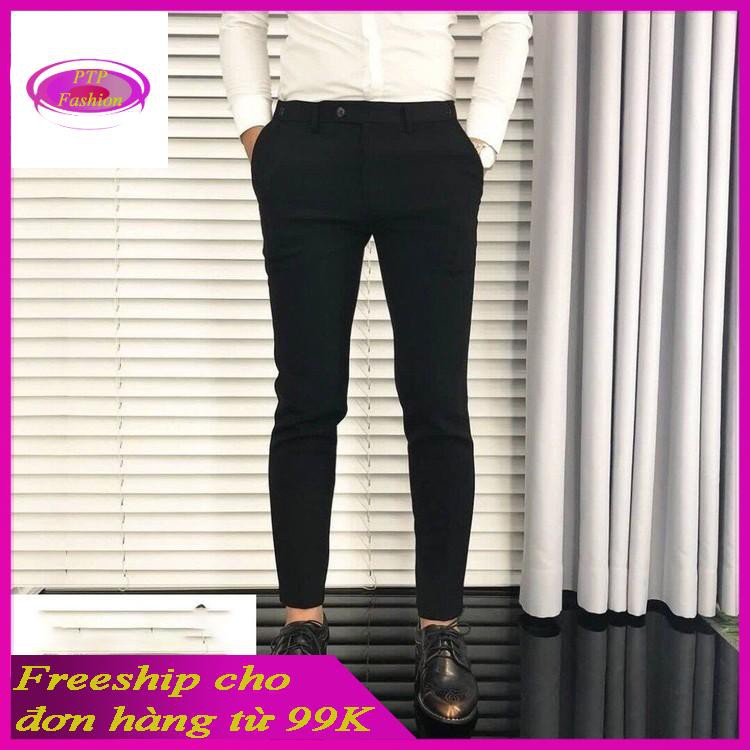 🌟HCM🌟🌺FREESHIP 99K🌺️ >--->Hot Hot Sales Tụt Quần Âu Màu Đen Dài Nam QTANA13<---< PTP Fashion ⚡⚡⚡⚡⚡